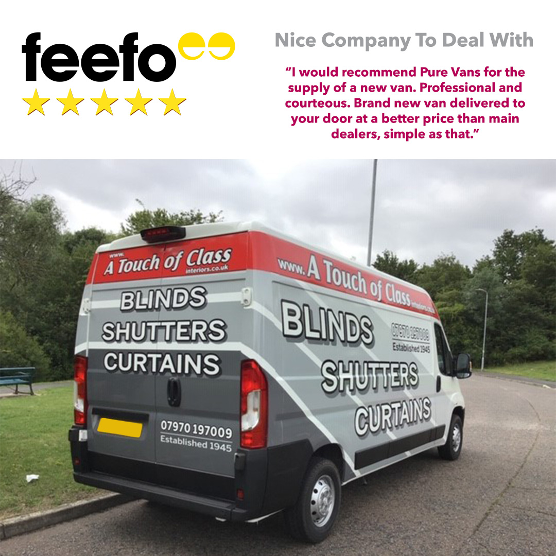 Better new van delivered to your door at a better price than main dealers.
